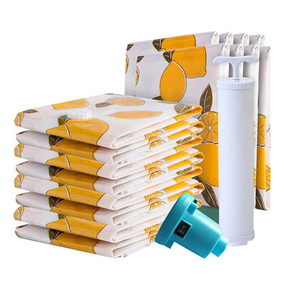 PAPE Home Flat Vacuum Suction Storage Bags شفافة