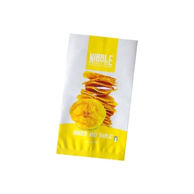 الطباعة الرقمية المخصصة المطبوعة كيس الألومنيوم من ورق البلاستيك القهوة وجبة خفيفة ثلاثي الجانب مغلقة كيس مسطح كيس الخلف مغلقة كيس