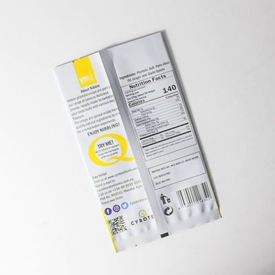 الطباعة الرقمية المخصصة المطبوعة كيس الألومنيوم من ورق البلاستيك القهوة وجبة خفيفة ثلاثي الجانب مغلقة كيس مسطح كيس الخلف مغلقة كيس