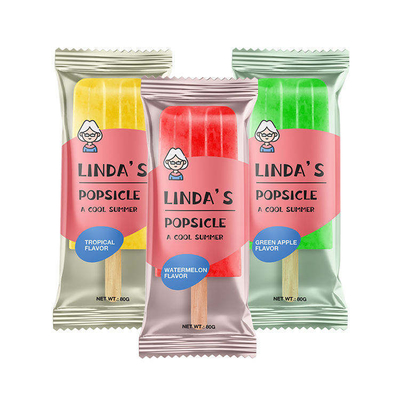 أفلام لفائف بلاستيكية مخصصة لطباعة أغلفة الطعام، تغليف الآيس كريم، رقائق الألومنيوم المصفحة