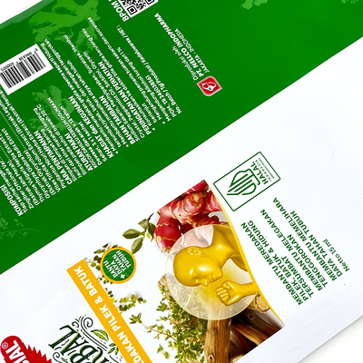 طباعة مخصصة من ورق الألومنيوم مطلي لفيلم التعبئة الغذائية لفيلم القهوة رقائق البطاطا البلاستيكية البسكويت الفيلم التعبئة الغذائية