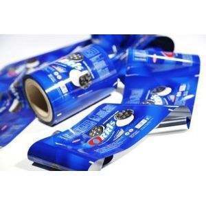 بطاقات فيلم كيس بلاستيكي من طراز غذائي من BOPP/VMCPP المصفوفة لآلات التعبئة