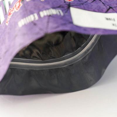 أكياس تغليف المنتجات القائمة / أكياس تخزين الطعام بسحاب من رقائق الألومنيوم