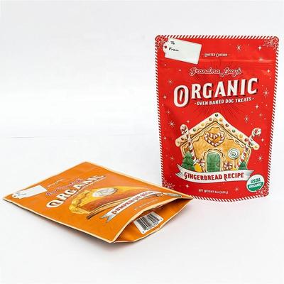 أكياس تغليف المنتجات القائمة / أكياس تخزين الطعام بسحاب من رقائق الألومنيوم