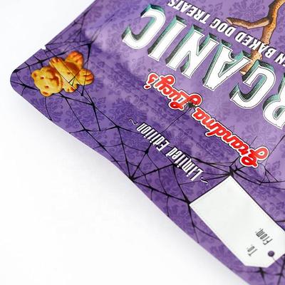 أكياس تغليف المنتجات القائمة / أكياس تخزين الطعام بسحاب من رقائق الألومنيوم