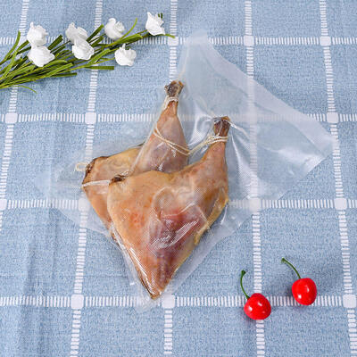 مبيعات المصنع المباشرة لأكياس تغليف الطعام المصنوعة من النايلون والمغلقة من ثلاثة جوانب، وأكياس الطعام الشفافة عالية الشفافية، وأكياس البلاستيك PE، 100 قطعة