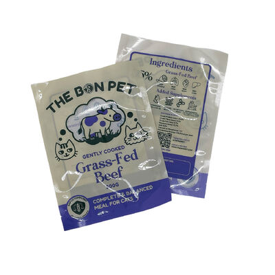 كيس ختم ثلاثي الجوانب مطبوع حسب الطلب مناسب لتعبئة المواد الغذائية بما في ذلك الوجبات الخفيفة والحلوى والقهوة والشاي والمسحوق والأطعمة الجافة مع شق تمزيق وسحاب