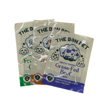 كيس ختم ثلاثي الجوانب مطبوع حسب الطلب مناسب لتعبئة المواد الغذائية بما في ذلك الوجبات الخفيفة والحلوى والقهوة والشاي والمسحوق والأطعمة الجافة مع شق تمزيق وسحاب