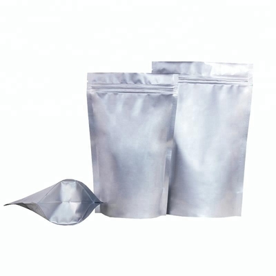 الغذاء الصف دوق-باي رقائق الألومنيوم الوقوف الحقائب التي يعاد استخدامها مع زيبر
