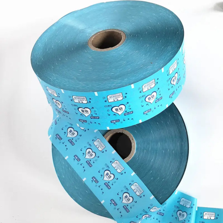 بطاقة الحرارة المطبوعة حسب الطلب بطاقة PET BOPP بطاقة للفيلم البلاستيكي الحلوى والشوكولاته