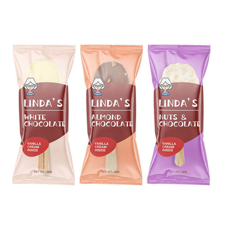 أفلام لفائف بلاستيكية مخصصة لطباعة أغلفة الطعام، تغليف الآيس كريم، رقائق الألومنيوم المصفحة