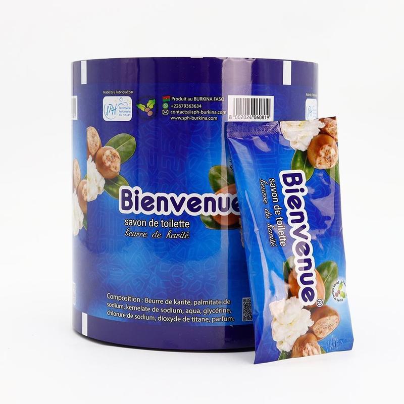 البيع الساخن المطبوع حسب الطلب المصفوفة الغذائية الصف البلاستيكية للفيلم للفيلم المرن للتعبئة