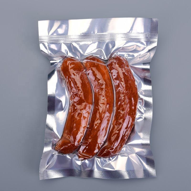 أكياس مكنسة كهربائية بالجملة ختم ساخن مخصص لتغليف الأطعمة المجمدة أكياس بلاستيكية مغلفة لتغليف اللحوم